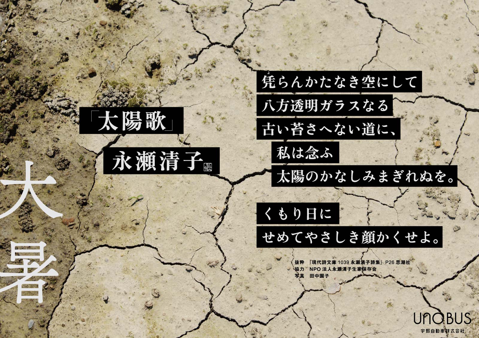 大暑B3ポスター