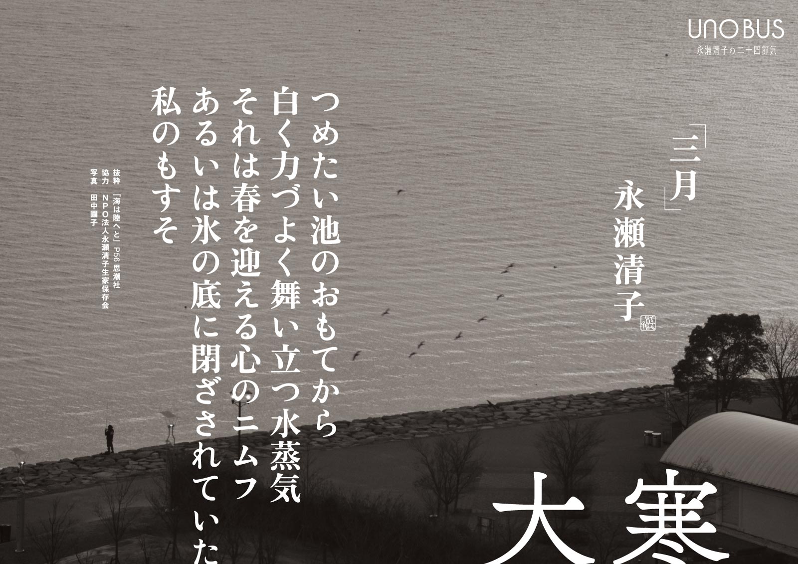 大寒B3ポスター